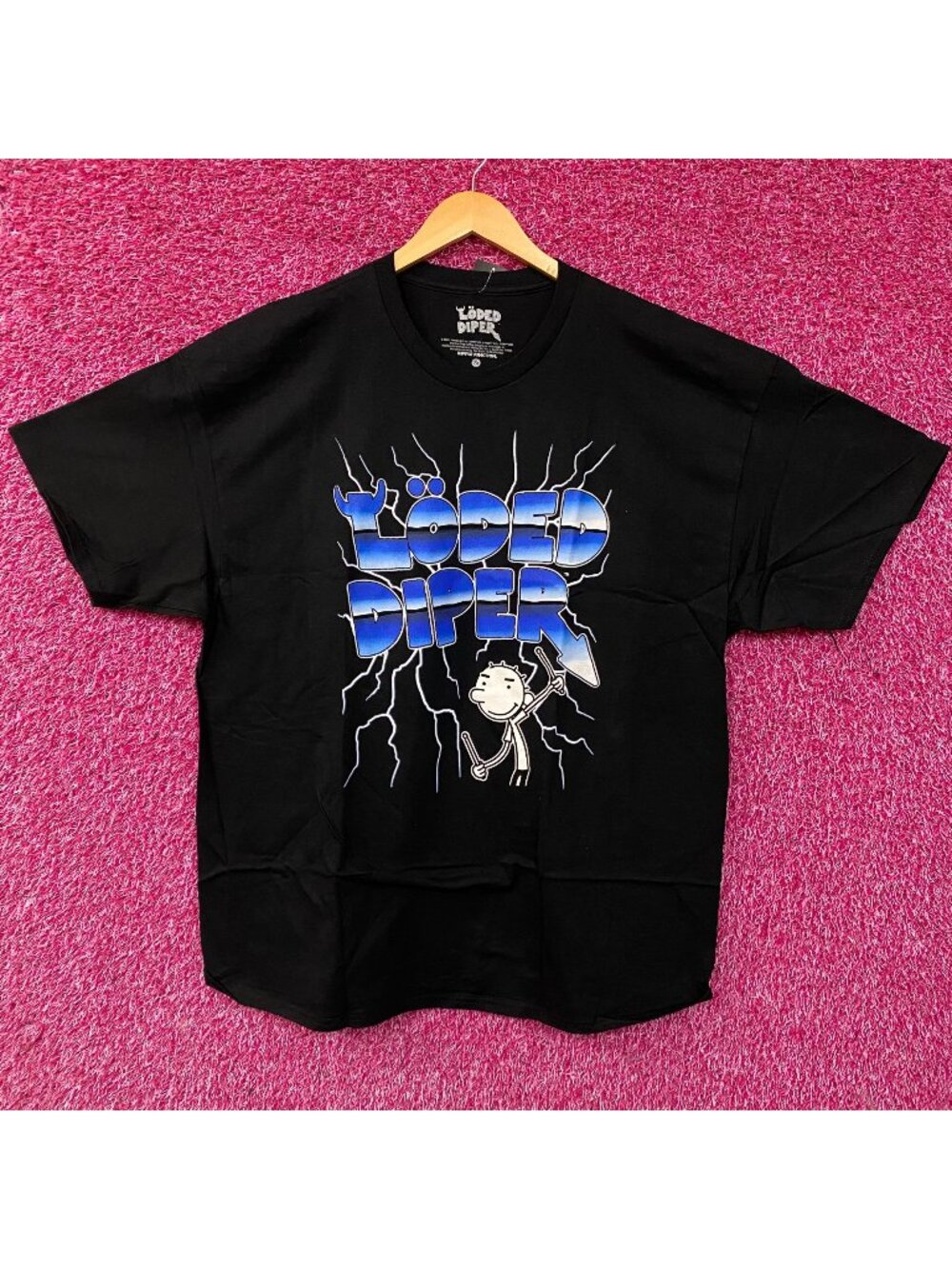 Diary Of The Wimpy Kid Löded Diper Graphic Lightning T-Shirt 2XL